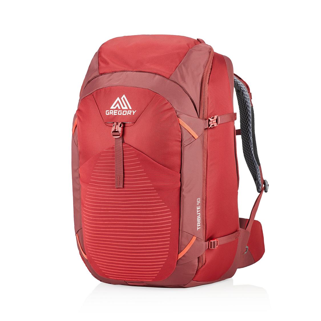 Men Gregory Tribute 40 Travel Backpack Red Usa Sale UWQA02483